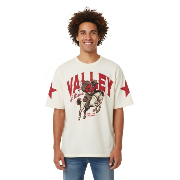 Crooks & Castles Men's & Big Men's Graphic Tee Shirt, Valley of Thieves, Sizes XS-3XL