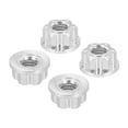 thumbnail image 1 of Tuercas Hexagonales de Aluminio M4 Unique Bargains 4Pcs Plata, 1 of 6