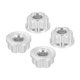 thumbnail image 1 of Tuercas Hexagonales de Aluminio M4 Unique Bargains 4Pcs Plata, 1 of 6