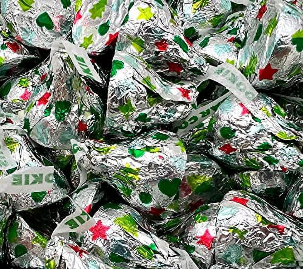 HERSHEY'S KISSES Sugar Cookie Candy, White Creme with Cookie Pieces, Bulk Pack 2 Pounds
