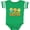 Football Green and White, variant on It's My First Easter Boys or Girls Baby Bodysuit