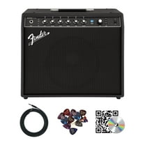 Fender Mustang LTX100 Guitar Combo Amplifier - Black w/ Instrument Cable