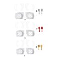 thumbnail image 3 of stanreset Manette RC Joystick à Vitesses Constantes Accessoire de Réparation Professionnelle Remplacement pour Mini3 Pro Argent, 3 of 8