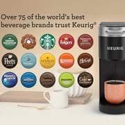 Keurig K-Slim Black Single-Serve K-Cup Pod Coffee Maker