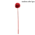 thumbnail image 1 of Cat Pom Pom Teaser Creative Interactive Cat Feather Wand Kitten Teaser Toy, 1 of 10