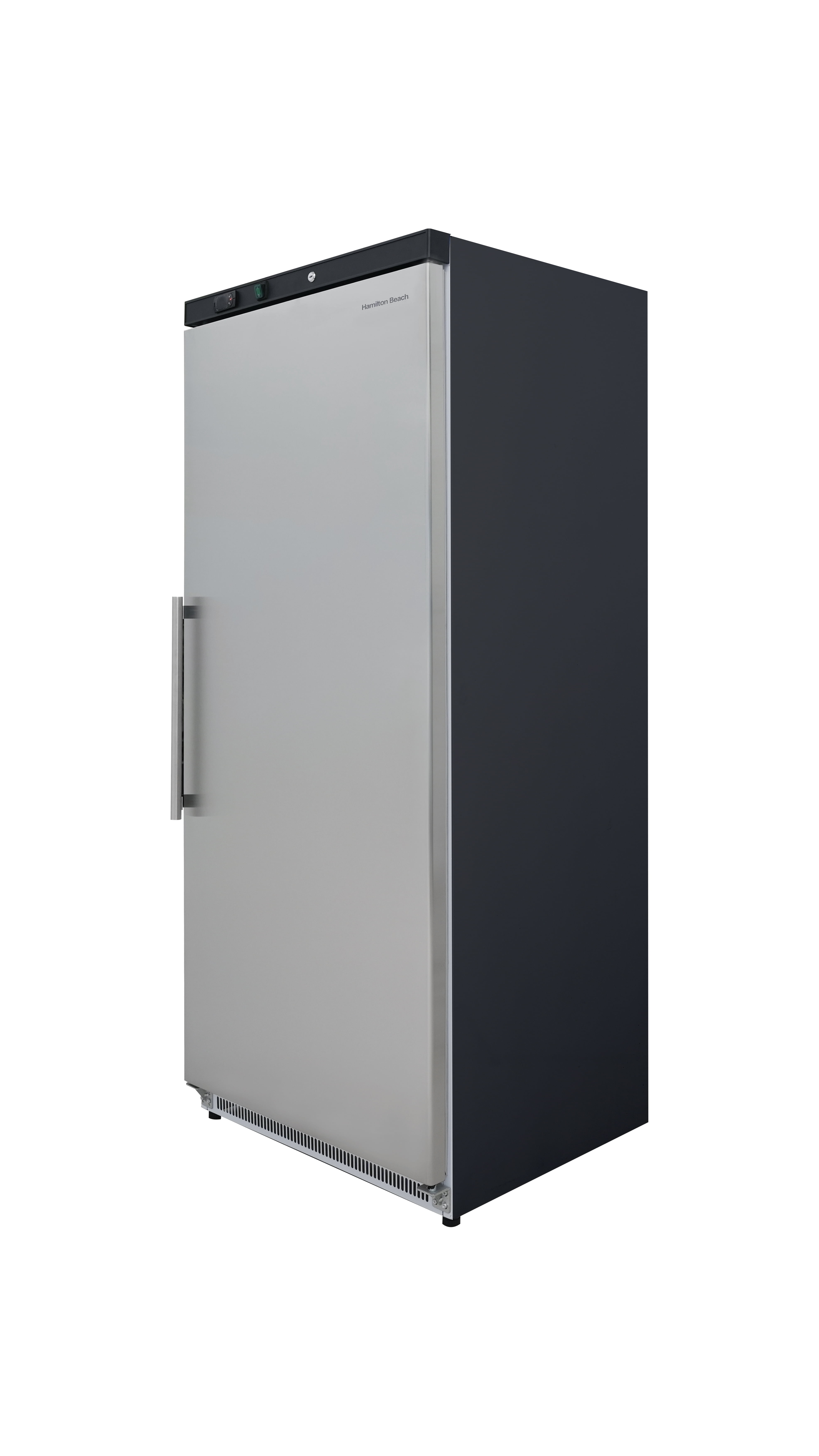 Hamilton Beach 19 Cu. ft. Upright Freezer, 538 Liters All Freezer with Lock, Stainless Steel