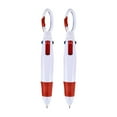 thumbnail image 1 of 2Pcs Mini 4 In 1 Multi Colored Ink Ballpoint Pens 10ML Smooth Writing Pens, High-End Series Pen Ideal Office Supplies Gift Pens Bulk for Rock Painting, Ceramic, Wood, Plastic, Calligraphy, 1 of 7