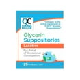 thumbnail image 2 of 2 Pack Quality Choice Infants Glycerin Suppositories Laxative Relief 25 Ct Each, 2 of 7