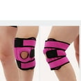 thumbnail image 5 of XIRQI Knee Brace - Moisture Absorbing Adjustable Soft Touch, Pink (For Women & Men), 5 of 6