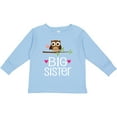 thumbnail image 3 of Inktastic Big Sister Owl Reveal Girls Long Sleeve Toddler T-Shirt, 3 of 5