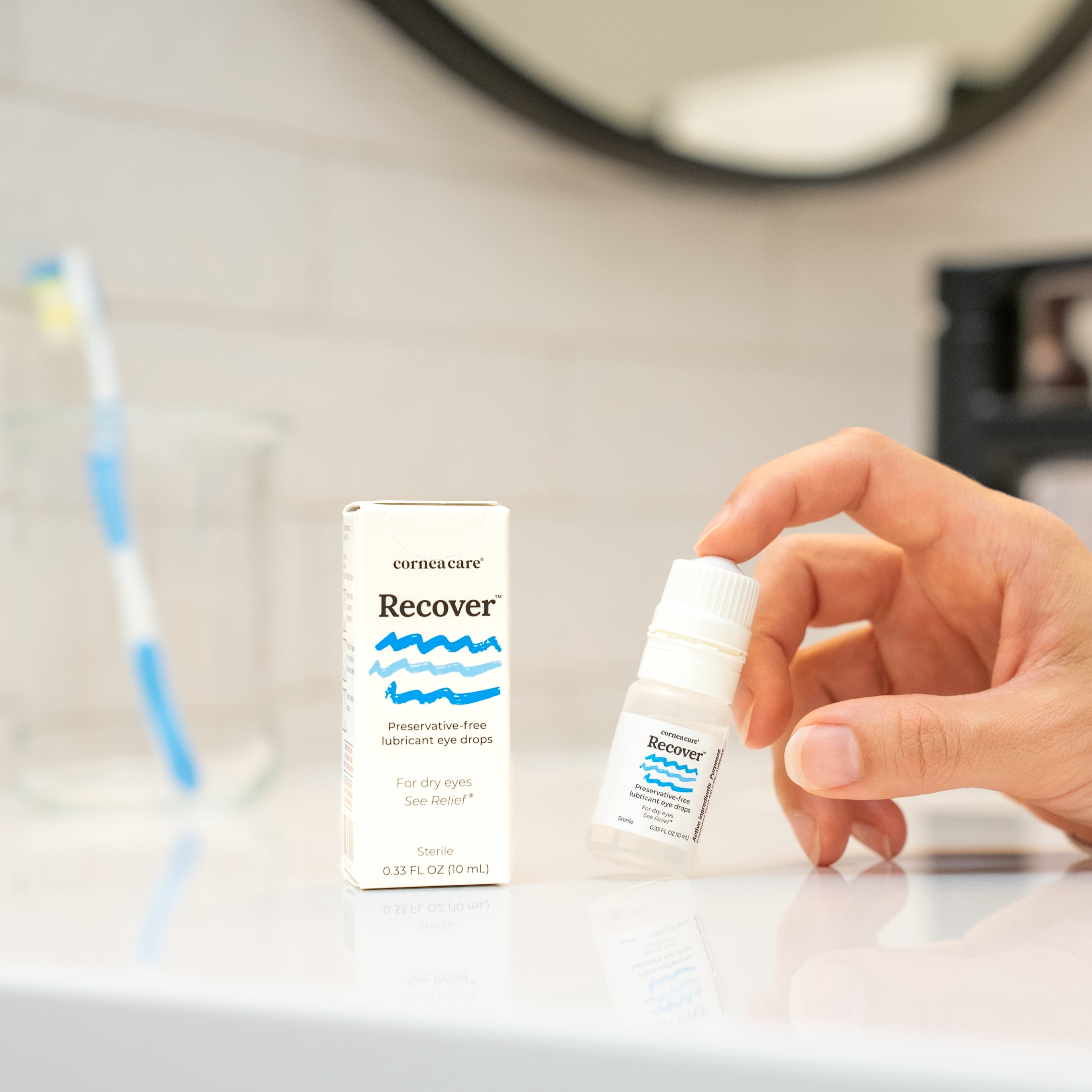 CorneaCare Recover Lubricant Eye Drops 0.33 fl oz