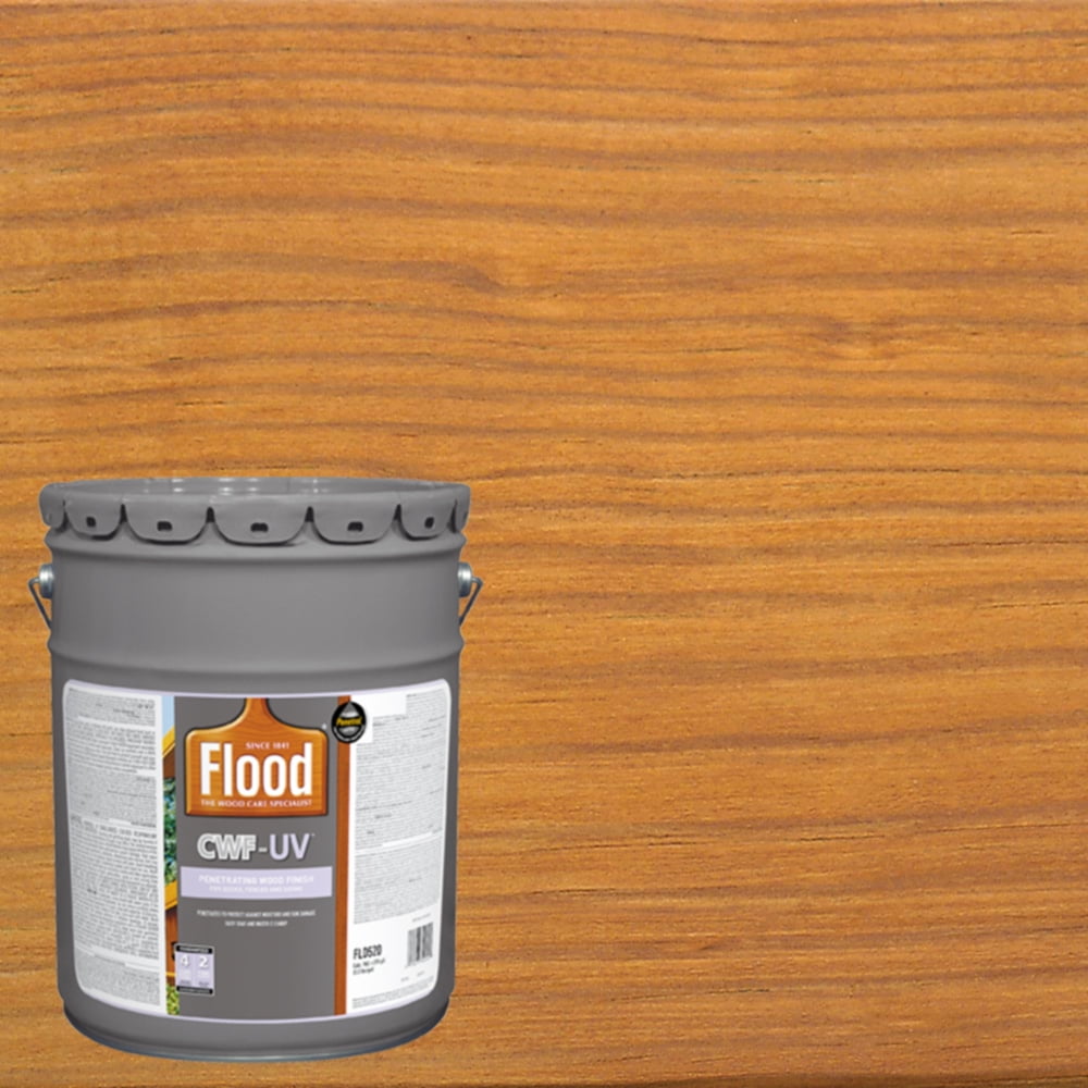 Flood CWFUV® Wood Stain, Honey Gold Finish, 5 Gallon