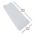 thumbnail image 4 of Mainstays Oversized Tub Mat, 39.5 x 15.8 inches, Sturdy Plastic, Clear, 4 of 5