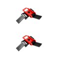 thumbnail image 3 of Sonducket Llave de reparación de bicicletas, herramienta multiherramienta, llave inglesa plegable de aleación portátil, abrebotellas negro rojo 2piezas Sonducket CBP141522, 3 of 6
