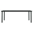 thumbnail image 5 of vidaXL 7 Piece Garden Dining Set Brown, 5 of 5