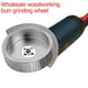 thumbnail image 4 of Disco abrasivo de carburo de tungsteno para dar forma a la madera muela angular plata 5 uds., 4 of 6