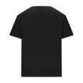 thumbnail image 4 of NoxwB Men's Colorblock LOS ANGELES Letter Printed T-Shirts Lighweight Comfy Regular Fit Crewneck Short Sleeve Pullover Tees Casual Fitness Sport Blouse Black 2XL, 4 of 4