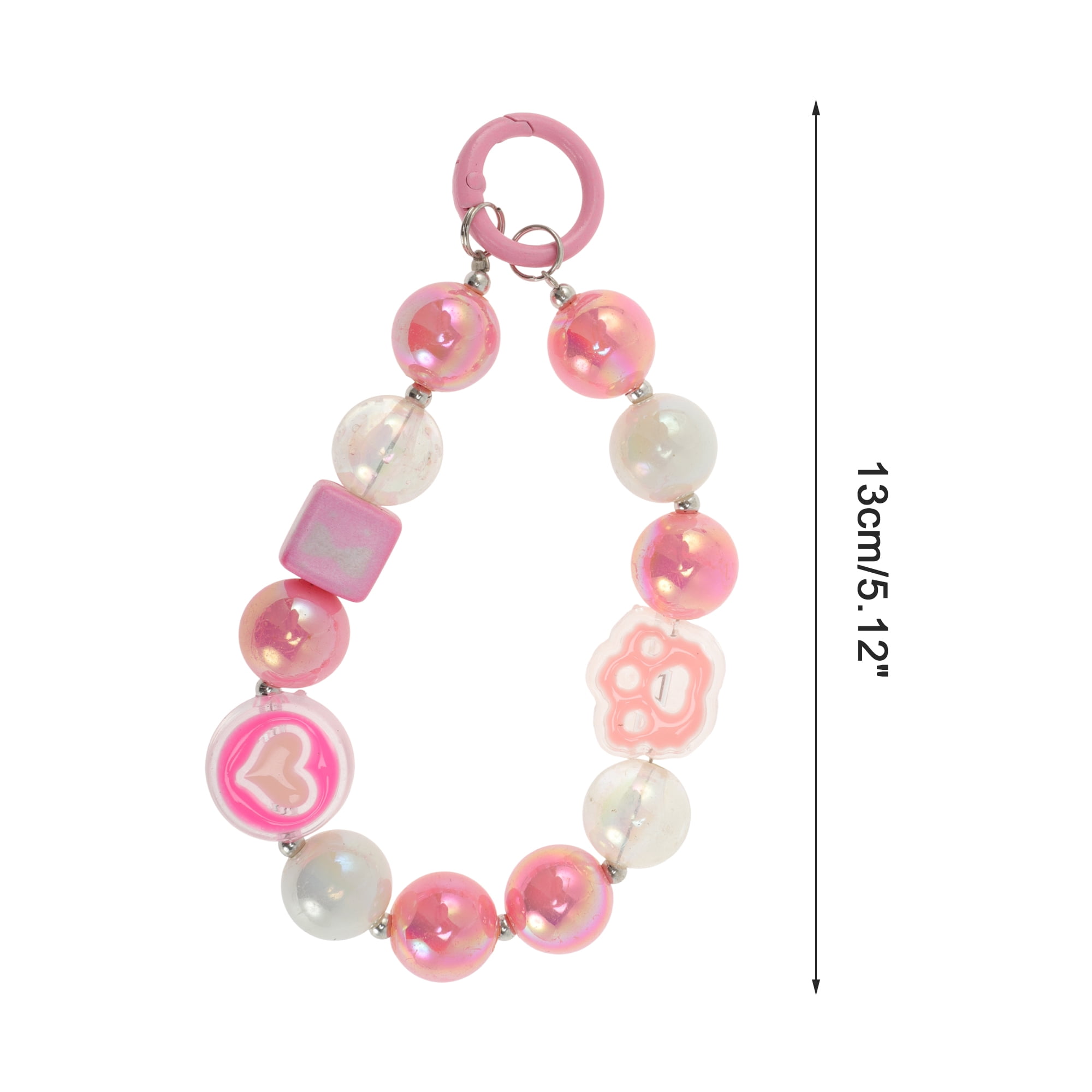 Unique Bargains Durable Bow Phone Charm 1Pc Pink