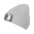 thumbnail image 1 of ZICANCN Bonnet Tricoté-Moon Boy Books Bonnet d'Hiver Doux Chaud Classique pour Hommes Femmes Nuages Lanterne Lecture Rêve, 1 of 6