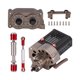thumbnail image 2 of Conjunto de caja de engranajes de motor , caja de transferencia de transmisión, de transmisión, varil de dirección para SCX10 1:10, act Hugo piezas de coche rc, 2 of 10