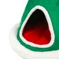 thumbnail image 2 of One Paw, Holiday Themed Bed for Small Dogs and Cats, Elf Hat Design, 2 of 3