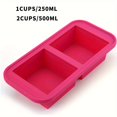 thumbnail image 1 of EASTIN Silicone Freezing Tray with Lid - Large Food Freezer Mold  Easy Clean Storage Container for Soups  Broths & Leftovers  Washable  Ideal for Camping  Dining & Fridge Use - Multipurpo, 1 of 7
