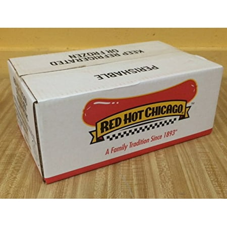 Red Hot Chicago Natural Casing Beef Franks 10 lbs. (approximately 60