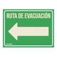 thumbnail image 1 of Letrero Ruta Evacuación Izquierda 21x28cm Truper TRUPER LIN-06, 1 of 2