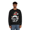 thumbnail image 4 of Realtor Elf Unisex Sweatshirt, S-2XL Christmas Xmas Elves Real Estate, 4 of 9