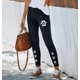 thumbnail image 1 of Pantalones pitillo, pantalones pitillo casuales, pantalones negros negros para mujer, pantalones ajustados, confeccionados a la perfección, 1 of 1