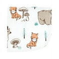 thumbnail image 3 of Hudson Baby Flannel Washcloths, Neutral Woodland Pals 12Pk, One Size, 3 of 8