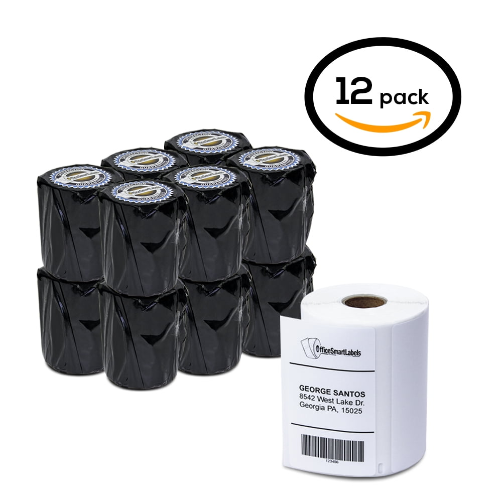 10 Rolls of Dymo 1785378 Compatible High Capacity Shipping Labels for LabelWriter 4XL Label ...