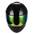 thumbnail image 2 of 1STORM MOTORCYCLE BIKE FULL FACE HELMET HJDJ11 MECHANIC GLOSSY BLACK, 2 of 5