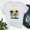 thumbnail image 5 of Women Summer Tops With Sleeves Womens T Shirts Casual V Neck Casual Summer Clothes for Women Over 50, 5 of 7