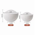 thumbnail image 6 of 1Pack Imitation Rattan Wall Hanging Planter,Semicircle Plastic Plant Baskets Container Flower Pot with Drainage and Hooks for Balcony Fence Wall Indoor Outdoor Home Office Decoration Gift, 6 of 6