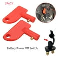 thumbnail image 1 of Baohd 1 Pair Plastic Auto Battery Off Switch Portable Replacement Detachable Professional Automotive Power Isolator Accessories, 1 of 7