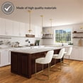 thumbnail image 2 of Leick Favorite Finds Barrel Back Metal Counter Stool Set in Gold/White, 2 of 17
