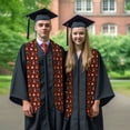 thumbnail image 7 of Haiem Fire Extinguisher Pattern Graduation Stole 2024 | Premium Satin Sash for Graduation Ceremony, 7 of 7