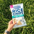 thumbnail image 4 of Pack of 6, Lundberg Sea Salt Rice Chips, 5.5 oz, 4 of 6