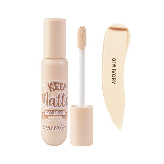 WIFKLSIIPG Concealer Full Coverage Lightweight 6 Shades Under Eye Liquid Concealer for Dark Circles Long Lasting Highlights Color Corrects 8ml