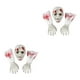 thumbnail image 2 of Suministros para fiestas de Halloween Wosthever accesorios de calavera realistas 2Conjunto, 2 of 6