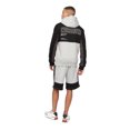 thumbnail image 2 of Crosshatch - Sudadera Compounds para Hombre (Negro, Gris Jaspeado), 2 of 3