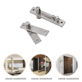 thumbnail image 1 of Bisagras de pivote de puerta Bisagras de servicio pesado para puertas de madera Eje de 360 ​​grados Sistema de bisagra de pivote de acero inoxidable, 1 of 4