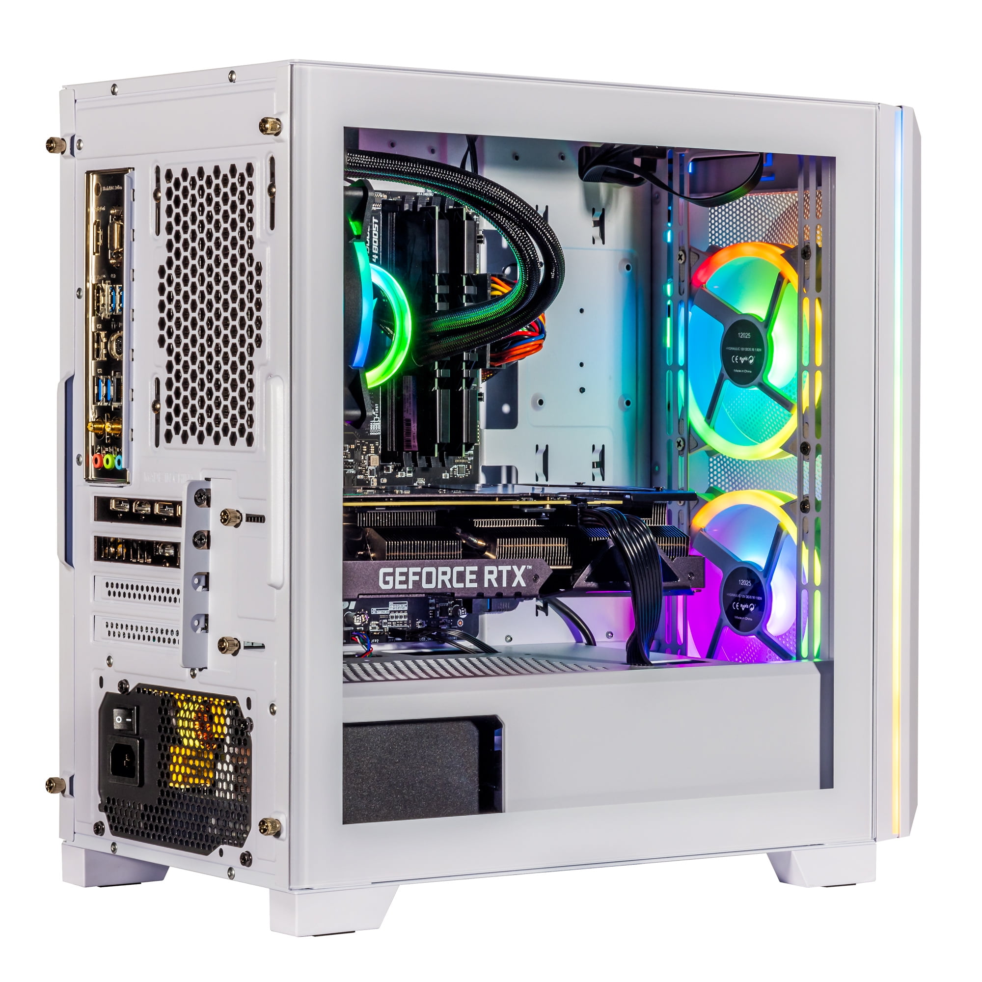 Velztorm White Mini Pilum Gaming Desktop PC (AMD Ryzen 7 Velztorm White Mini Pilum Gaming Desktop PC (AMD Ryzen 7