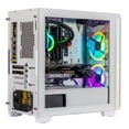 thumbnail image 3 of Velztorm White Mini Pilum Gaming Desktop PC (AMD Ryzen 7 5700X 3.40Ghz, GeForce RTX 3050 8GB, 128GB DDR4, 8TB PCIe NVMe SSD, 120mm AIO, 750W PSU, AC WiFi, Win 11 Pro) VELZ0093, 3 of 7