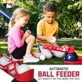 thumbnail image 6 of Franklin Sports MLB Pop A Pitch Kids Baseball Pitching Machine - Baseball Batting Practice Toy with Youth Bat + 3 Plastic Baseballs Included - Boys + Girls Hitting Toy Set, 6 of 13