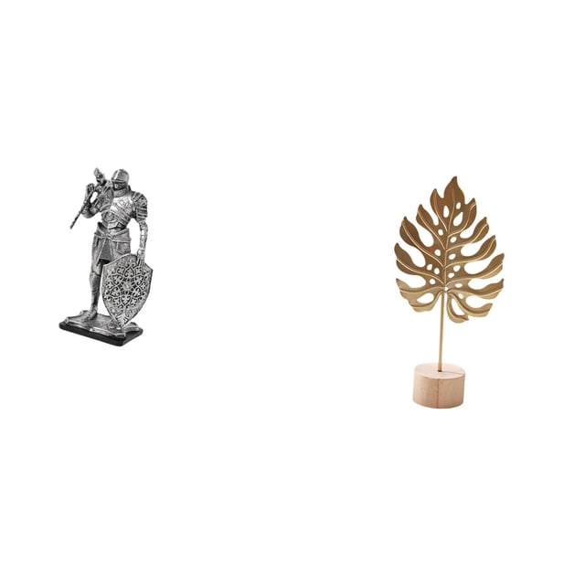 Figura de escritorio,Estatua de caballero,estatuilla,escultura,artesanía,decoración de escritorio,Arte coleccionable decorativo para la decoración del hogar y la oficina,Escultura de