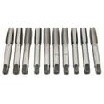 thumbnail image 3 of M12 Metric Taper and Plug Tap Set Carbon Steel Straight Flutes Hand Thread Tap Tool, 3 of 5