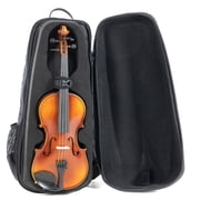 GEWA Space Bag 1/2-1/4 Size Violin Backpack with Bow Case - Titanium