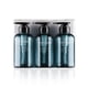 thumbnail image 2 of Botella de viaje PET 300ml vacío Ducha recargable Dispensador de gel de gel de ancho Raíz reutilizable Lavado de cuerpo Cocina Contenedor Gris Azul 3 paquetes Methold HA012723-02, 2 of 7